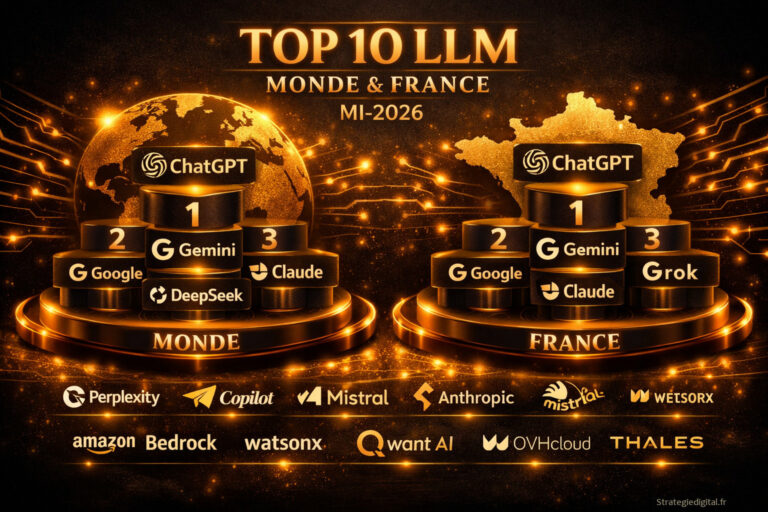 TOP10 2026 IA France et Monde